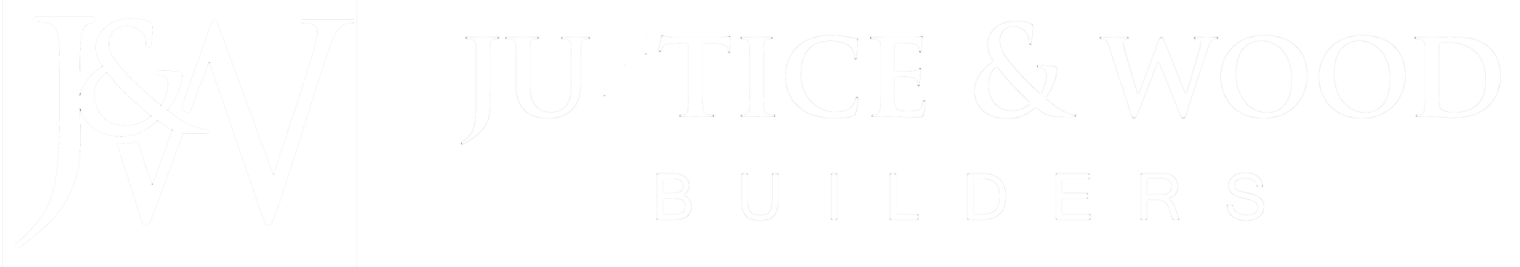 Justice & Wood Builders Logo Justice & Wood Builders Logo